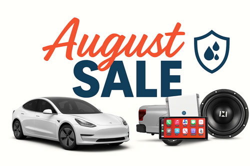 August Summer Sale Banner