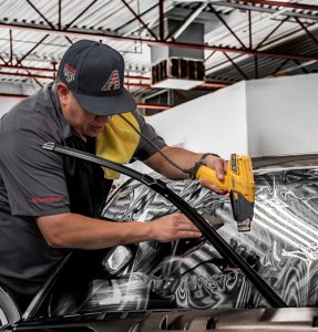 This image is of aThe Specialists award-winning window tinter